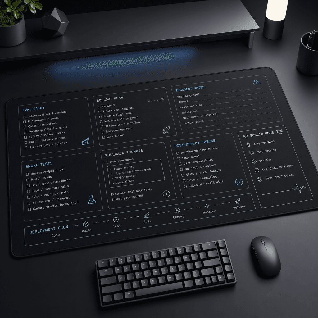 AI Deployment Engineer Desk Mat product image for AI Deployment Engineer Desk Mat
